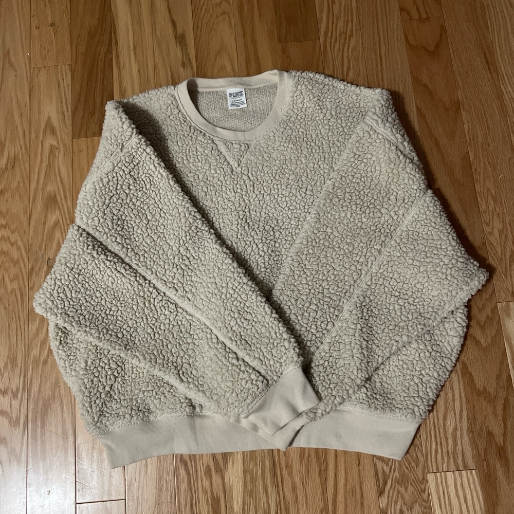 PINK Cozy Soft Sherpa Fleece Pullover